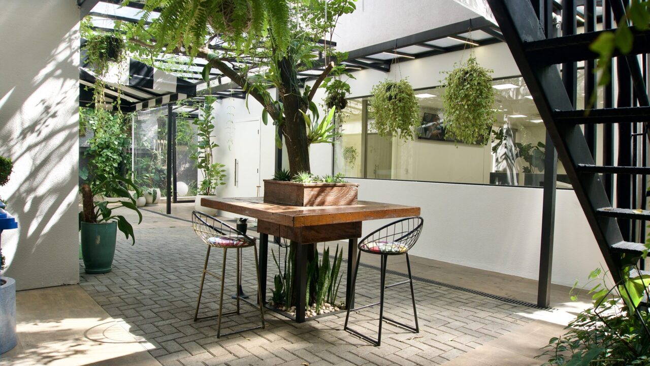 Interior do estúdio